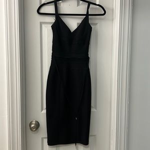 House of CB Black Gretchen Rossi Dress